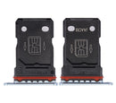 Bandeja para doble tarjeta SIM para OnePlus 8T (Plata Lunar)