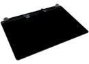 Pantalla glossy OEM usada para MacBook Pro 14 A3434 Space Black, con cable preinstalado para sensor de ángulo.