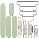 Botones duros con Power / Volume / Switch iPhone 17 (Sage)