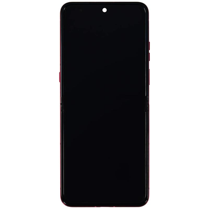 Pantalla OLED con marco para Motorola Razr Ultra 2025 (XT2551 / 2025) disponible en Guatemala para reparaciones y reemplazos.