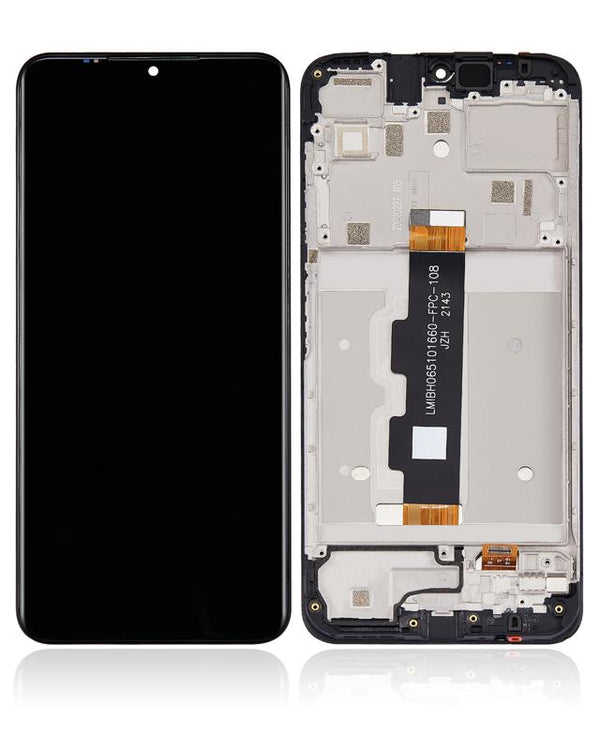 Pantalla LCD con marco para T-Mobile Revvl V (Reacondicionado)