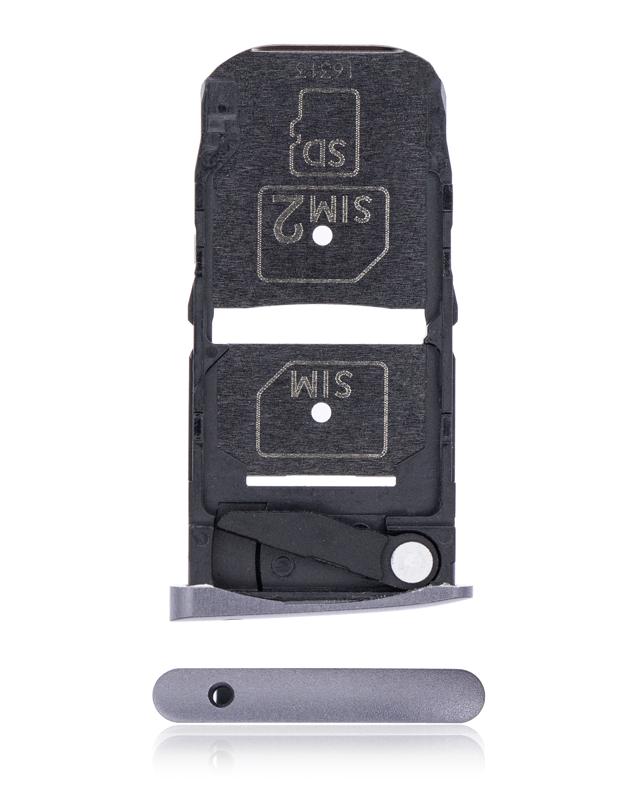 Bandeja de SIM para Motorola Moto Z Force Droid (XT1650-02 / 2016) (Negro)