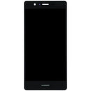 Pantalla LCD original Huawei P9 Lite negra, repuesto para reparación PRA-LX1, PRA-LX2.