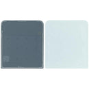 Tapa trasera original Samsung Galaxy Z Flip 3 5G blanca, pieza de repuesto Service Pack SM-F711B.