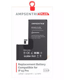 Reparación de batería para iPhone 15 Pro en Guatemala, garantizada y con componentes originales de Apple.