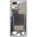 Carcasa intermedia Samsung Galaxy S25 Ultra (US & International Version) (Titanio Blanco Plata)