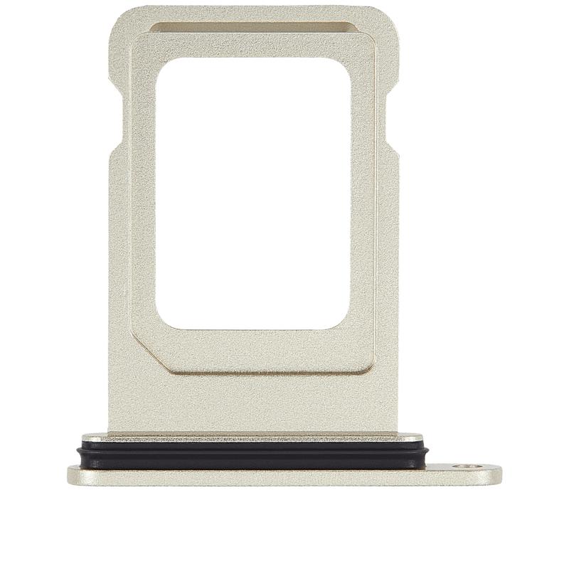 Bandeja para Dual SIM iPhone 15 / 15 Plus (Amarillo)