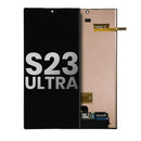 Pantalla OLED Samsung Galaxy S23 Ultra 5G usada sin marco, display SM-S918B para reparación.