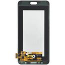 Pantalla original Samsung Galaxy J7 (J710 2016) blanca, display LCD y frente para reparación de pantalla rota.