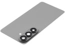 Tapa trasera plateada para Samsung Galaxy S26 con lente de cámara, repuesto de reparación.