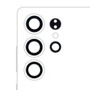 Encuentra un set de 4 lentes de cámara trasera con adhesivo para Samsung Galaxy S25 Ultra 5G en Guatemala.
