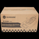 Separador de pantalla electrónico Sunshine S-918F Pro 110V para reparación de LCD y display, con base antideslizante.