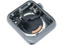 Caja de aluminio negra espacial para Apple Watch Series 3 (38mm, GPS, A1858) usado, repuesto.