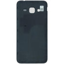 Tapa trasera original Service Pack negra para Samsung Galaxy J3 (J320 / 2016), repuesto para reparación.