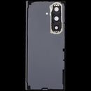Tapa trasera azul sombra para Samsung Galaxy Z Fold 7 (F966) con lente de cámara, pieza de repuesto.