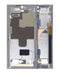 Carcasa de Marco Medio para Samsung Galaxy S22 Ultra 5G (Version Norteamericana) (Grafito)