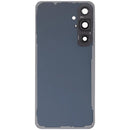 Tapa trasera de vidrio grafito para Samsung Galaxy S24 FE con lente de cámara, repuesto de reparación.