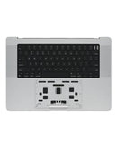 Tapa superior con batería y teclado MacBook Pro 16 (A2485 / Late 2021) en Guatemala, venta al por mayor para reparaciones en talleres especializados.