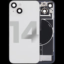 Encuentra tapas traseras originales con MagSafe, NFC y Flashlight Flex para iPhone 14 en Guatemala.