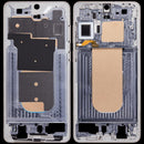 Chasis medio Samsung Galaxy S25 Edge 5G, color Titanium Icyblue/Silver, repuesto para reparación.