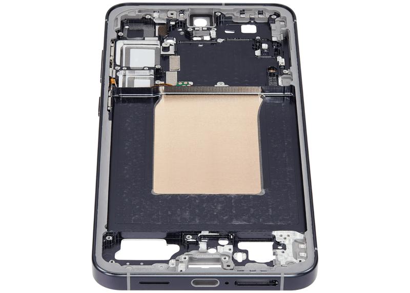 Reparación de chasis intermedio Samsung Galaxy S25 Plus 5G en Guatemala.