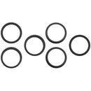 Aro de cámara trasera negro titanio para iPhone 15 Pro (A2848, A3101, A3102, A3104), paquete de 10.