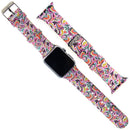 Banda de reloj iWatch (38/40/41mm) de silicona con patron estampado - 11