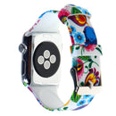 Banda de reloj iWatch (38/40/41mm) con patron impreso en silicona - 9