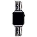 ¡Compra la elegante banda de acero inoxidable para iWatch con piedras en Guatemala para personalizar tu reloj!
