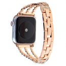 Encuentra la mejor banda de acero inoxidable con piedras en Guatemala para tu iWatch en SlowBack, mayorista de accesorios iWatch.