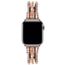 Encuentra la mejor banda de acero inoxidable con piedras en Guatemala para tu iWatch en SlowBack, mayorista de accesorios iWatch.