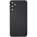 Tapa trasera negra para Samsung Galaxy A24 4G (A245) con orificio para cámara, repuesto Aftermarket Plus.