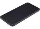 Pantalla LCD y digitalizador OPPO Reno 13 Pro refurbished gris grafito con marco, para reparación de móvil.