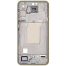Carcasa intermedia Samsung Galaxy A35 (A356 / 2024) Lemon disponible para reparaciones en talleres de Guatemala.