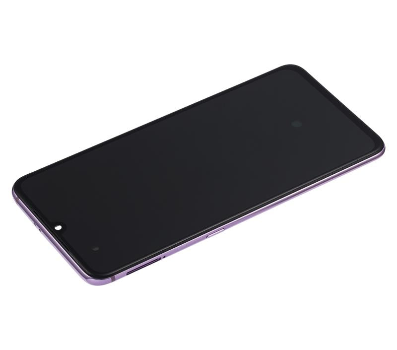 Pantalla OLED original con marco para Xiaomi Mi 9 en Guatemala, disponible en color Lavanda Violeta.