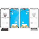 Flex corto 4 in 1 digitizer touch con glass, OCA y frame preinstalado iPhone 15 Pro Max