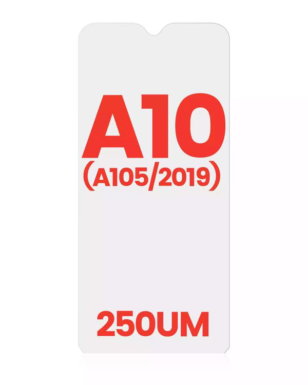 Reemplazo de OCA para Samsung Galaxy A10 en Guatemala, 10 Pack de 250um, ideal para talleres de reparación y mayoristas.