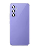 Tapa trasera con lente de camara para Samsung Galaxy A54 5G original (Violeta)