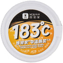 Pasta de soldar YCS de estaño 50g, temperatura media 183°C, para reparación electrónica SMD.