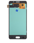 Pantalla Service Pack original Samsung Galaxy A5 2016 (A510) negra, lista para reemplazo de display.