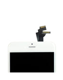 Pantalla iPhone 6 Plus blanca, repuesto LCD para modelos A1522, A1524, A1593, ideal para reparación.