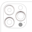 Anillo bisel de cámara trasera plateado para iPhone 14 Pro/Pro Max (A2659, A2889), repuesto de pieza Apple.