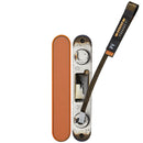 Botón de control de cámara lateral para iPhone 17 Pro/Pro Max en Cosmic Orange, pieza de repuesto premium.