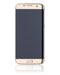 Pantalla OLED con marco para Samsung Galaxy S7 Edge (G935F) (Reacondicionado) Oro Platino