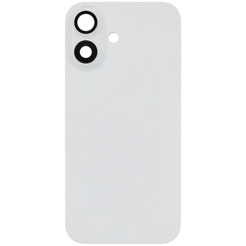Tapa trasera con placa de acero con MagSafe para reparaciones de iPhone en Guatemala.
