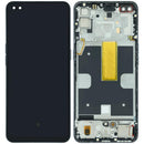 Pantalla LCD original OPPO Reno 4 5G CPH2091 negra, repuesto para reparación de display roto.