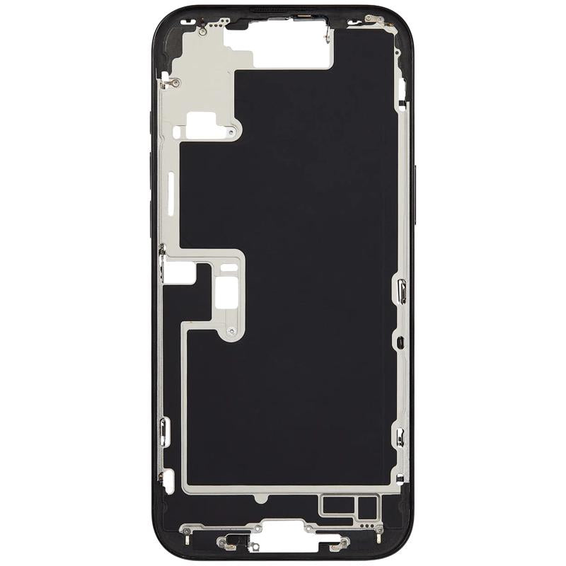 Encuentra la carcasa intermedia con botones de encendido y volumen para iPhone 16 Pro Max Black Titanium en Guatemala.