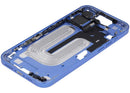 Chasis medio ultramarino para iPhone 16 Plus (versión US) con botones de encendido y volumen, repuesto A3108.