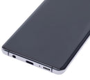 Pantalla OLED negra con marco para Samsung Galaxy S10 Plus, ideal para reparación de display roto.