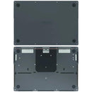Base inferior original Space Black para MacBook Pro 16" (2026), modelo A3428, repuesto para reparación.